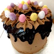 Easter drip cake